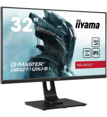 Ecran PC Gamer - IIYAMA G-Master Red Eagle - 31,5 WQHD - Dalle IPS - 1 ms - 165 Hz - HDMI / DisplayPort / USB 3.0 - AMD FreeSync