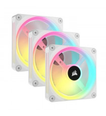CORSAIR - QX RGB Series - iCUE LINK QX120 RGB WHITE - Ventilation PC - 120mm - Starter Kit