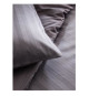 Parrure de lit TODAY Prestige - 220 x 240 cm - 2 personnes - 100% Satin de coton - Fusain