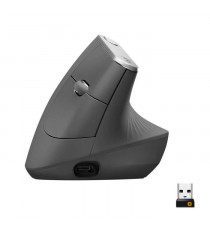 Souris Ergonomique - Sans fil - LOGITECH - MX VERTICAL - Graphite