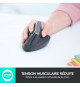 Souris Ergonomique - Sans fil - LOGITECH - MX VERTICAL - Graphite