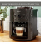 KRUPS Machine a café broyeur grain, Mousseur de lait, 2 tasses espressos simultané, Nettoyage automatique, Essential grise YY…