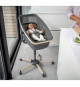 MAXI COSI Transat ALBA tout-en-un, berceau, évolutif  chaise haute (kit vendu séparément), Graphite, de la naissance a 3 ans