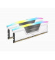Mémoire RAM - CORSAIR - Vengeance RGB DDR5 - 32GB 2x16GB DIMM - 6000 MHz - 1,35V - Blanc (CMH32GX5M2D6000C36W)