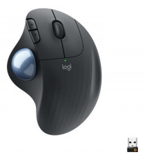 Souris Ergonomique - Sans fil - LOGITECH - ERGO M575 - Trackball - Graphite