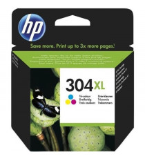 HP 304XL Cartouche d'encre trois couleurs authentique (N9K07AE) pour HP DeskJet 2620/2630/3720/3730