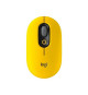 Souris Sans Fil Logitech POP Mouse avec Emojis Personnalisables, Bluetooth, USB, Multidispositifs - Jaune