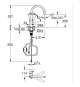 Robinet de cuisine - Chromé - Bec haut en C - Mousseur extractible - Rotation 360 - Limiteur de débit - GROHE Start Curve - 3…