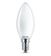 PHILIPS LED Classic 40W Flamme E14 Blanc Chaud Dépolie Non Dimmable