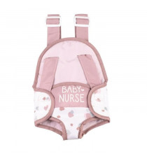 Porte-bébé pour poupon jusqu'a 42cm - SMOBY - Baby Nurse - 2 positions - lanieres réglables