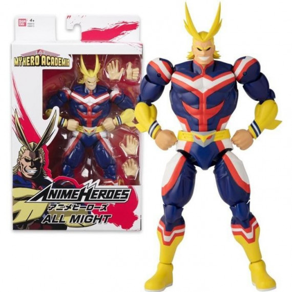 Figurine Anime Heroes 17 cm All Might - My Hero Academia - BANDAI