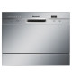 Lave-vaisselle compact pose libre BRANDT DFC6519S - 6 couverts - L55cm - 49dB - Inox