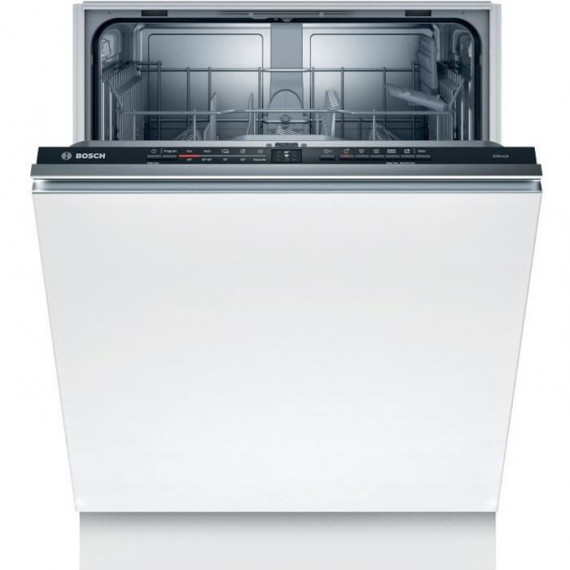 Lave-vaisselle tout intégrable BOSCH SMV2ITX18E SER2 - 12 couverts - L60cm - Noir - Induction - 48 dB