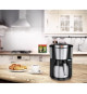 Cafetiere filtre programmable MELITTA Look IV Therm Timer avec verseuse isotherme - Noir