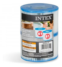 Lot de 2 cartouches de filtration pour Pure Spa INTEX - Fibre Dacron facile a nettoyer