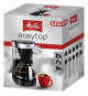 Cafetiere filtre MELITTA Easy Top II 1023-04 - 1050 W - Noir - 10 tasses