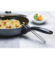 SITRAM Sauteuse 28cm tous feux dont induction noir + pince