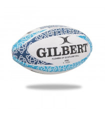 GILBERT Ballon de rugby MASCOTTES - Ecosse Flower of Scotland - Taille Mini