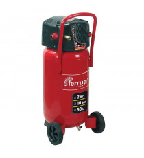 Compresseur d'air vertical Ferrua 425089 - 50L - 1500W - 10 bars - 2 CV