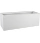 EDA PLASTIQUE Jardiniere Graphit Up - 57 L - Dimensions 79,5 x 29,5 x 29,5 cm - Blanc cérusé
