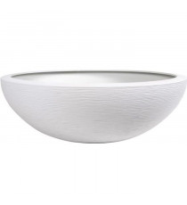 EDA Pot vasque Graphit Ø59cm - Contenance 39L - Blanc cérusé