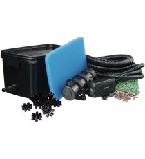 Kit de filtration pour bassin UBBINK FiltraPure 2000+set - mécanique, biologique et UV-C - 2000l max