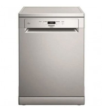 Lave-vaisselle pose libre HOTPOINT HFC3C26FX - 14 couverts - Induction - L60cm - 46 dB - Gris