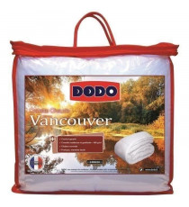 Couette chaude Vancouver - 240 x 260 cm - 400gr/m² - Blanc - DODO