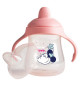 DISNEY Tasse a bec + anses Minnie confettis - 250 ml - En polypropylene