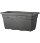 DEROMA Bac a fleurs muret Day R anthracite - Coloris gris anthracite - 80cm