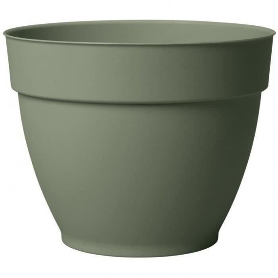 DEROMA Pot de fleurs Ninfea R verde a réserve d'eau - Coloris vert - 34cm