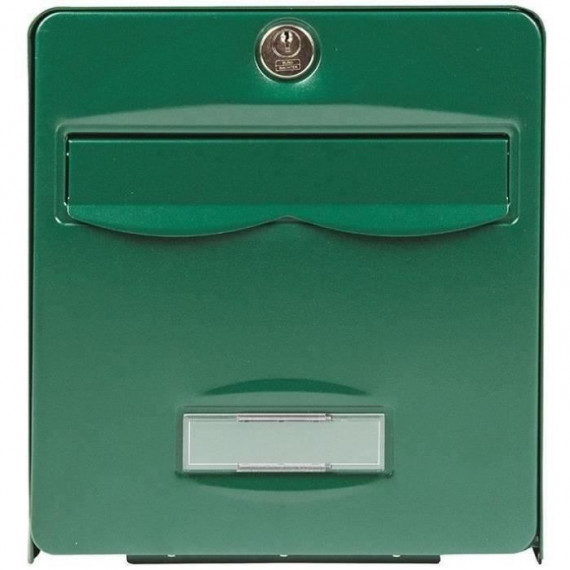 BURG WACHTER Boîte aux lettres Balthazar en acier galvanisé - 2 portes - Vert