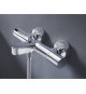 GROHE Robinet thermostatique bain douche Precision Get, montage mural, indicateur de température, filtres intégrés, chromé,34…