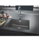 GROHE Evier composite K700U 610 x 460 mm Gris granite 31655AT0