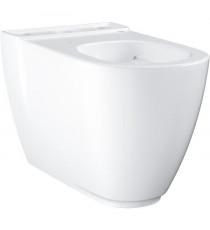 Cuvette WC a poser - GROHE - Essence - Sortie horizontale - Hauteur 41cm - Blanc alpin