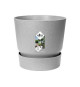ELHO Pot de fleurs rond Greenville 25 - Extérieur - Ø 24,48 x H 23,31 cm - Gris béton vivant