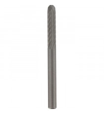 Fraise en carbure de tungstene DREMEL 9903 - Diametre 3,2 mm - Bout cône - Pour sculpter et graver le bois/métal