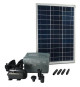 Pompe fontaine de bassin Solarmax 1000 - UBBINK - Panneau solaire batterie et jets d'eau
