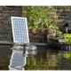 Pompe fontaine de bassin Solarmax 1000 - UBBINK - Panneau solaire batterie et jets d'eau