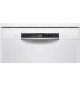 Lave-vaisselle pose libre BOSCH SMS4HTW47E SER4 - 12 couverts - Induction - L60cm - 44 dB - Blanc