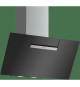 Hotte murale inclinée - BOSCH DWK87EM60 - 669M3/H - 80 cm - 60 dB - 4 vitesses - Noir