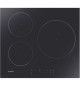 Plaque de cuisson induction -CANDY - 3 foyers - L 56 x P 49 cm - CI633CTT -Noir