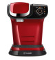 Machine a café TASSIMO BOSCH TAS6503 - Rouge - Multi-boissons - Réservoir d'eau 1,3L - Arret automatique