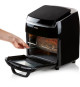 DOMO DO534FR - Deli-Fryer Four 10L - Friteuse multifonctionnel : four, fonction rotative et déshydrateur - 8 programmes