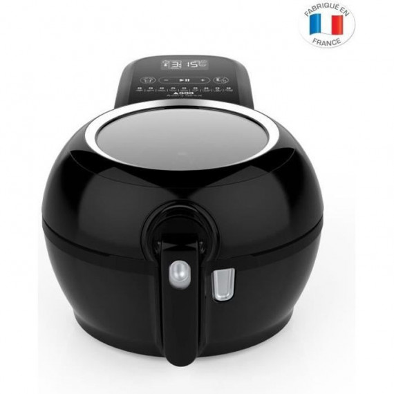 SEB YY3825FB Actifry Genius Friteuse sans huile, 9 menus, Cuve amovible 1,2 Kg, Recettes croustillantes et légeres - Noir