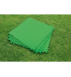 Tapis de sol pour piscine hors sol Bestway - Lot de 9 dalles de protection en mousse vert 78 x 78 cm ép 4 mm