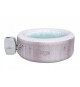 BESTWAY Spa gonflable Lay-Z-Spa Cancun Airjet rond 2 a 4 personnes, 180 x 66 cm, 120 jets d'air