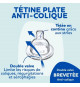 Dodie Lot de 3 Biberons Anti colique Sensation+, Fille, 330 ml, +6 Mois, Tétine Plate, Débit 3