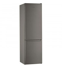Réfrigérateur congélateur bas WHIRLPOOL W5911EOX - 372L (261 + 111) - Froid statique - L 59,5 x H 201,1 cm - Inox