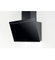 Hotte décorative - WHIRLPOOL AKR62FLTK -  Larg 60 cm - Evacuation/recyclage - 71 dB - 4 vitesses + booster - Verre noire
